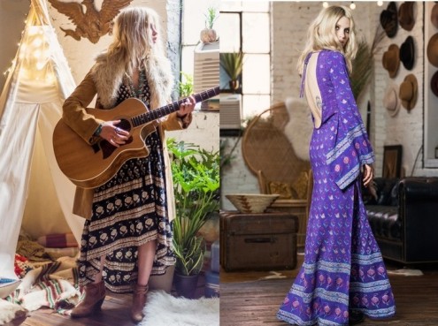 vestidos hippies para mamas en spell desings