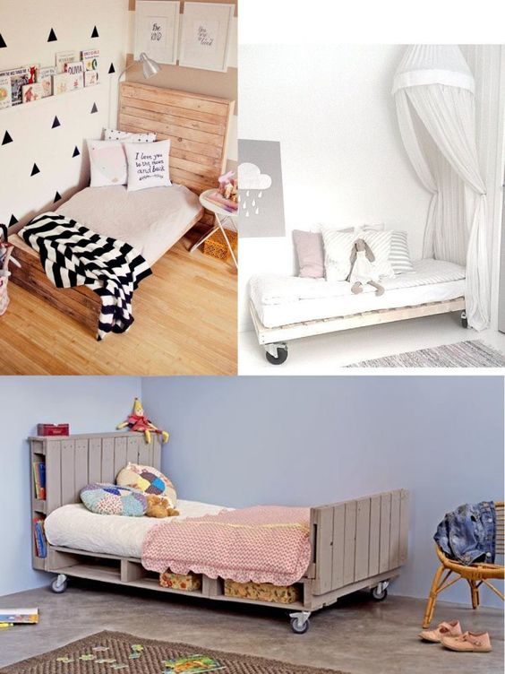 habitaciones infantiles con palets