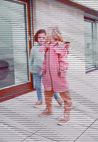 Chloe abrigo rosa